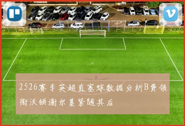 2526赛季英超直塞球数据分析B费领衔沃顿谢尔基紧随其后